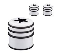 Relaxdays Butoir de porte en lot de 3