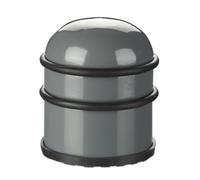 Relaxdays Butoir de porte gris en lot de 10