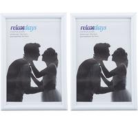relaxdays Cadre photo, lot de 2, 10 x 15 cm