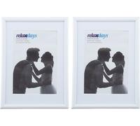 relaxdays Cadre photo, lot de 2, 13 x 18 cm