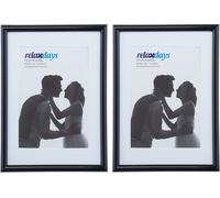 relaxdays Cadre photo, lot de 2, 13 x 18 cm