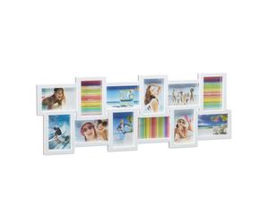Relaxdays Cadre photo pour 12 photos