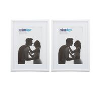 Relaxdays Cadres photo 15 x 20 cm lot de 10 blanc