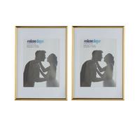 Relaxdays Cadres photo 20 x 30 cm lot de 24 dorés
