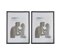 Relaxdays Cadres photo 20 x 30 cm lot de 24 noirs
