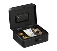 Relaxdays Caisse à monnaie avec code