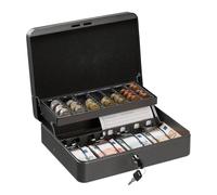 Relaxdays Caisse à monnaie avec monnayeur