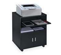 Relaxdays Caisson de bureau avec tiroir à clavier