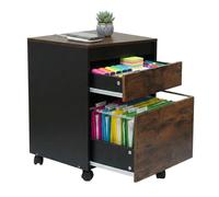 Relaxdays Caisson roulant à dossiers suspendus