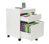 Relaxdays Caisson roulant à dossiers suspendus