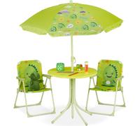 relaxdays Camping Ensemble de sièges pour enfants avec parapluie