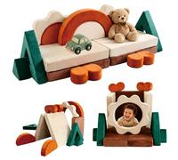 Relaxdays Canapé modulable XXL enfants 18 pièces