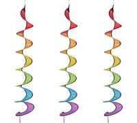 relaxdays Carillon coloré en set de 3 pièces