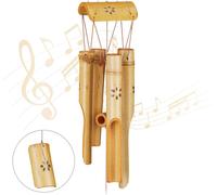 relaxdays Carillon en bambou