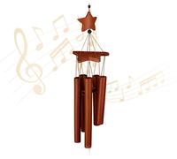 relaxdays Carillon en bambou "Ciel de nuit
