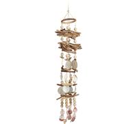 relaxdays Carillon en forme de coquillage en 2 tailles