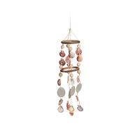 relaxdays Carillon en forme de coquillage en 2 tailles