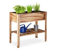 Relaxdays Carré potager en bois