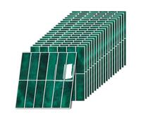 Relaxdays Carreaux adhésifs 30x30, forme allongée