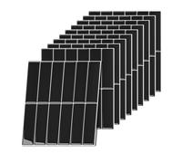 Relaxdays Carreaux adhésifs 30x30, forme allongée