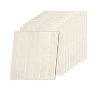 Relaxdays Carreaux adhésifs 30x30, forme allongée