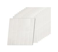 Relaxdays Carreaux adhésifs 30x30, forme allongée