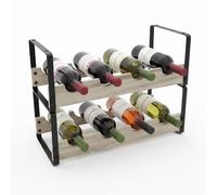 Relaxdays Casier à vin 8 bouteilles