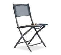 relaxdays Chaise pliante balcon