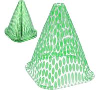 relaxdays Chapeau à pois pour plantes, lot de 10