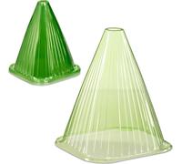 relaxdays Chapeau pour plantes, set de 10 pièces