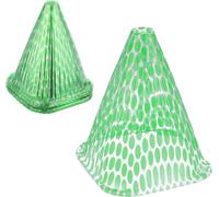 relaxdays Chapeau vert pour plantes 24 pièces