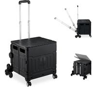 relaxdays Chariot d'achat pour escaliers