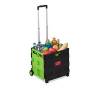 Relaxdays Chariot de courses pliable