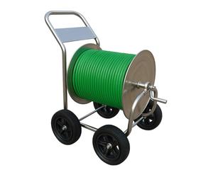 Relaxdays Chariot en acier inoxydable