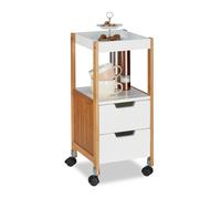 Relaxdays 10024233 Chariot de transport d'aliments