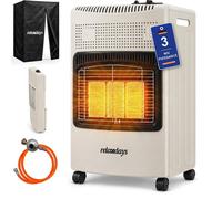 Relaxdays Chauffage au gaz 3 niveaux