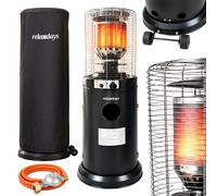 Relaxdays Chauffage radiant au gaz extérieur