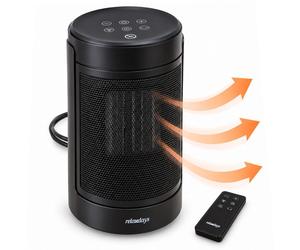 Relaxdays Chauffage soufflant céramique 1500 W