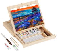 relaxdays Chevalet de table avec accessoires