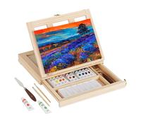 Chevalet table léger 4 niveaux chevalet de peinture chevalet artistique 1,3 kg