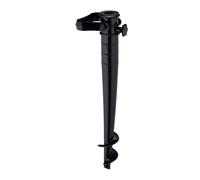relaxdays Chevilles de sol pour parasol noir, plastique