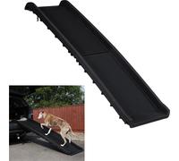 Relaxdays Rampe pour Chiens, pour Auto, Pliable, antidérapante, embarquement Auto, Jusqu’à 90 kg, Plastique,156x40cm