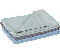 relaxdays Chiffons en microfibre 40x60cm, lot de 6