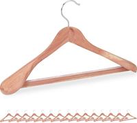 relaxdays Cintre costume, set de 16 pièces