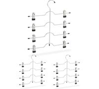 relaxdays Cintre multiple, set de 3