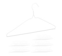 Relaxdays Cintres en métal, set de 50, cintre traverse pantalon jupe, peu encombrant, 40 cm, cintre fil de fer