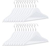 relaxdays Cintres enfants en bois, lot de 20