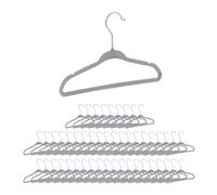 Relaxdays Cintres enfants set velours