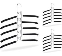 relaxdays Cintres multiples, lot de 3