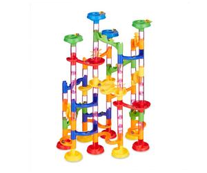 Relaxdays Circuit billes 120 pièces